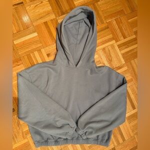 Abercrombie & Fitch Soft AF Cropped Oversized Hoodie Size L